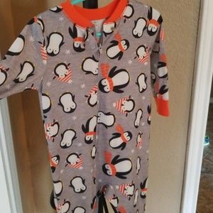 penguin footie pajamas
